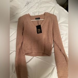 Hongja tan sweater